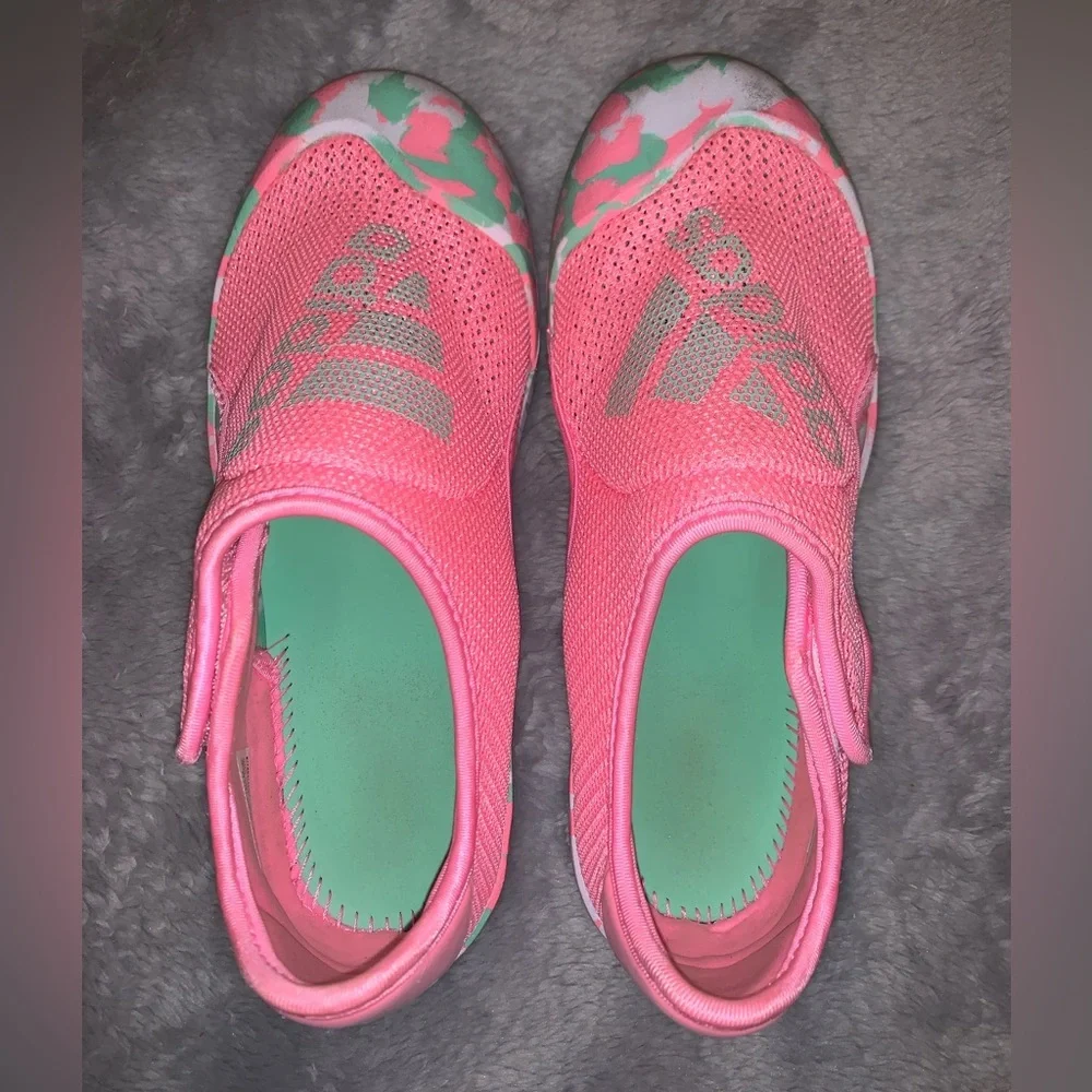ADIDAS EASY-ON SWIM BEACH SANDALS EVA FOOTBED SIZE 1 STORE DISPLAY MODEL NEW